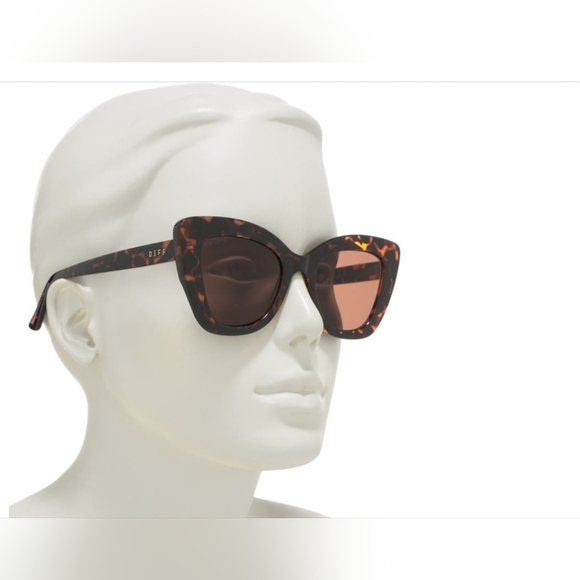 DIFF Melody 52mm Square Sunglasses - Picture 4 of 4